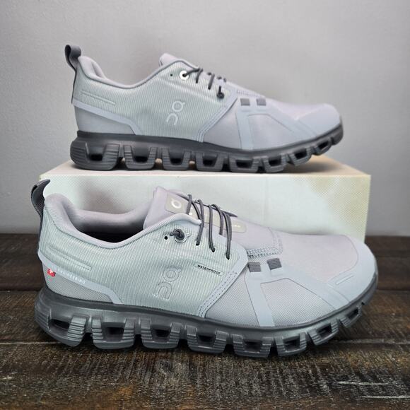 On Other - NEW On Cloud 6 WP Waterproof Mens Size 7.5 Comfy Running Shoes Alloy Wolf Gray